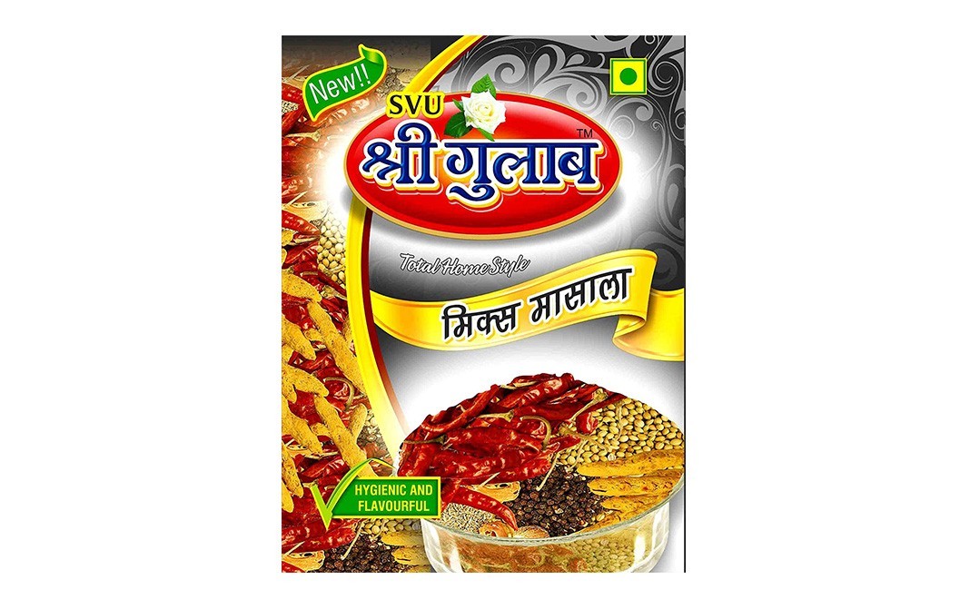 Shree Gulab Mix Masala Powder    Box  200 grams